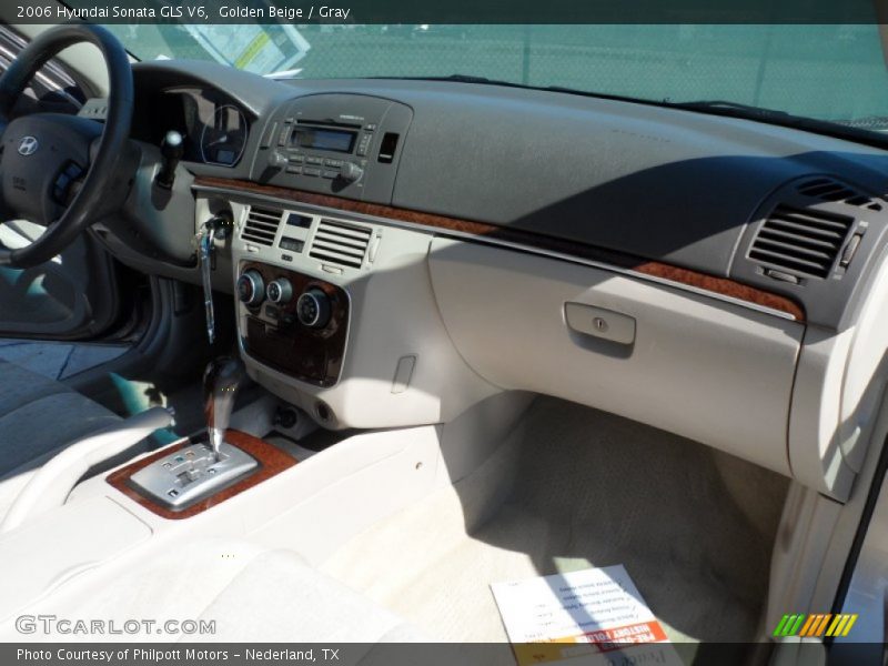 Golden Beige / Gray 2006 Hyundai Sonata GLS V6