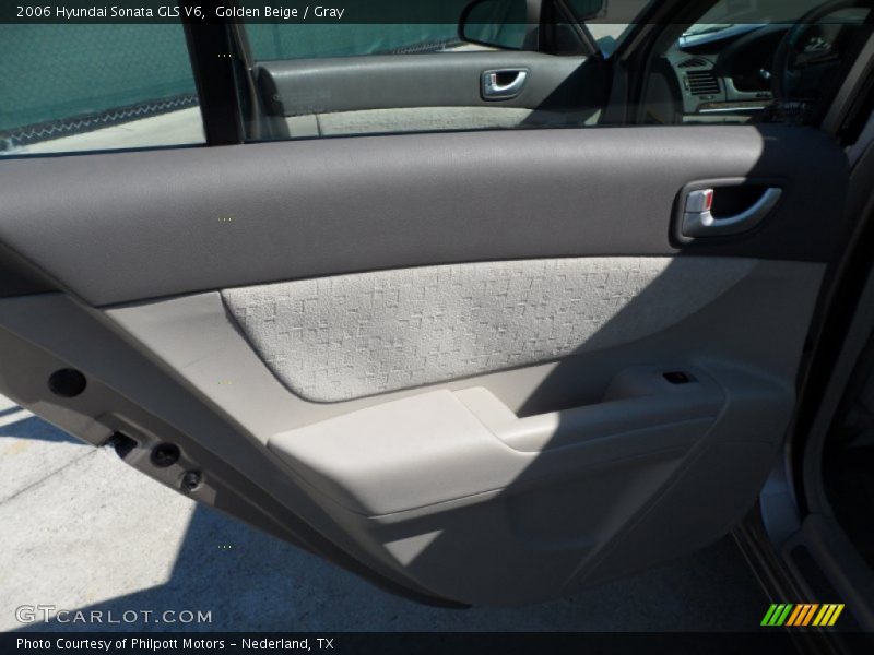 Golden Beige / Gray 2006 Hyundai Sonata GLS V6