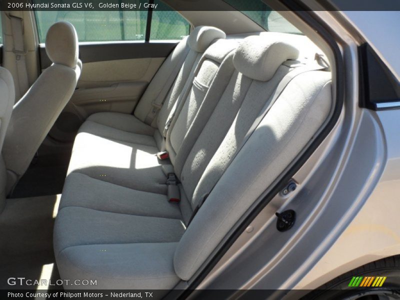 Golden Beige / Gray 2006 Hyundai Sonata GLS V6