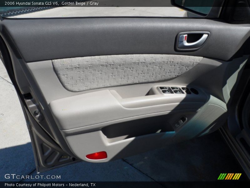 Golden Beige / Gray 2006 Hyundai Sonata GLS V6