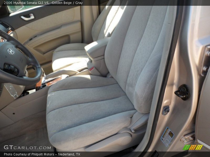 Golden Beige / Gray 2006 Hyundai Sonata GLS V6