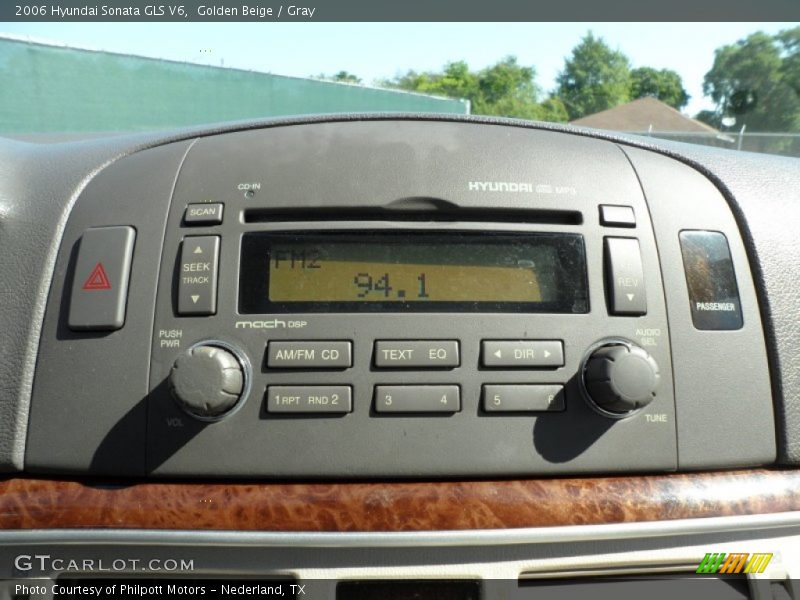 Golden Beige / Gray 2006 Hyundai Sonata GLS V6