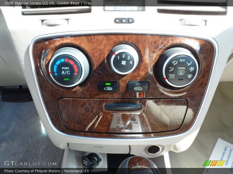 Golden Beige / Gray 2006 Hyundai Sonata GLS V6