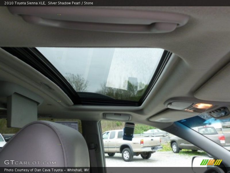 Silver Shadow Pearl / Stone 2010 Toyota Sienna XLE