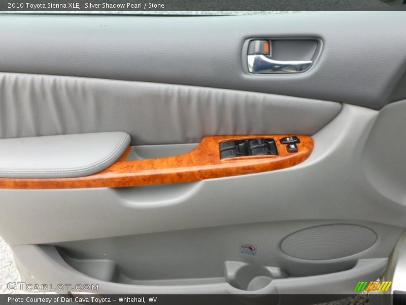 Silver Shadow Pearl / Stone 2010 Toyota Sienna XLE