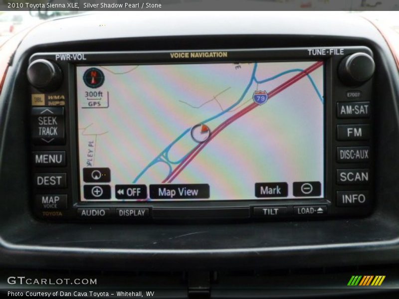 Silver Shadow Pearl / Stone 2010 Toyota Sienna XLE