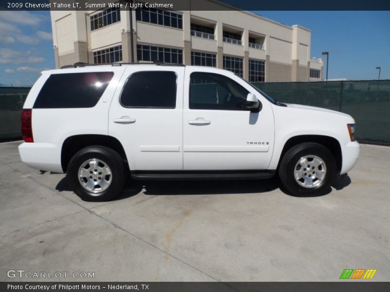 Summit White / Light Cashmere 2009 Chevrolet Tahoe LT