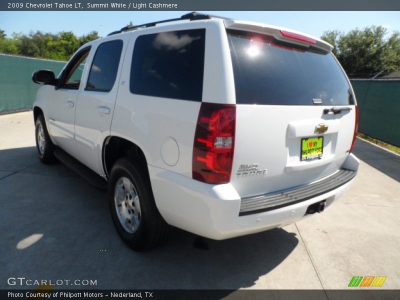 Summit White / Light Cashmere 2009 Chevrolet Tahoe LT