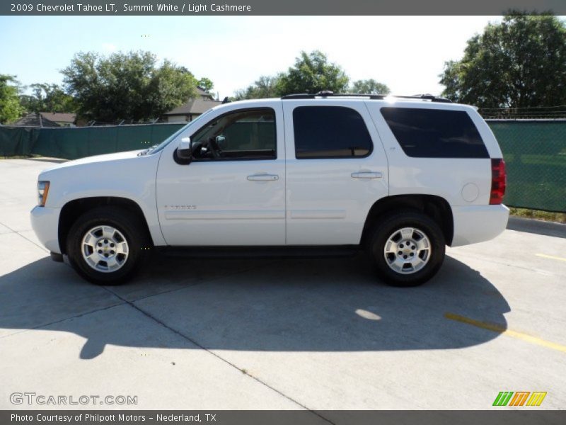 Summit White / Light Cashmere 2009 Chevrolet Tahoe LT