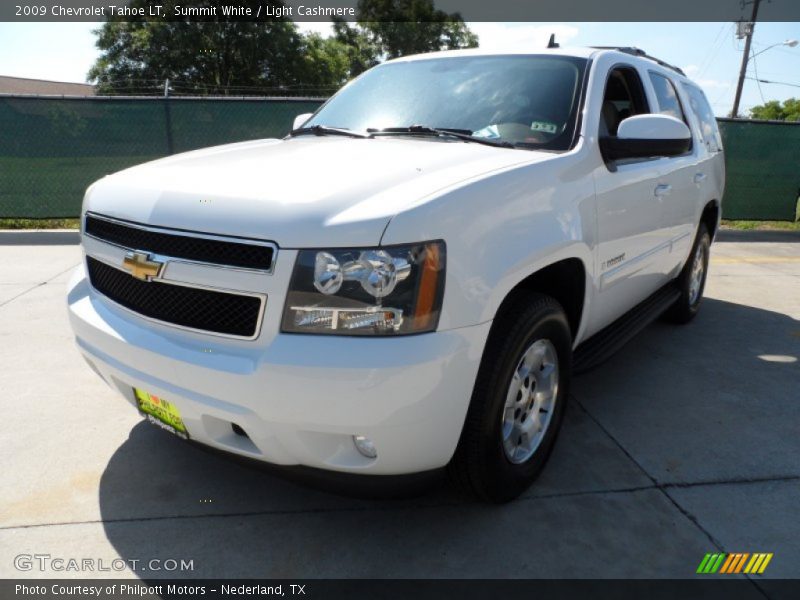 Summit White / Light Cashmere 2009 Chevrolet Tahoe LT