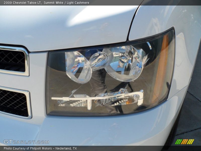 Summit White / Light Cashmere 2009 Chevrolet Tahoe LT