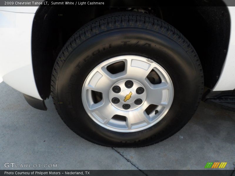 Summit White / Light Cashmere 2009 Chevrolet Tahoe LT