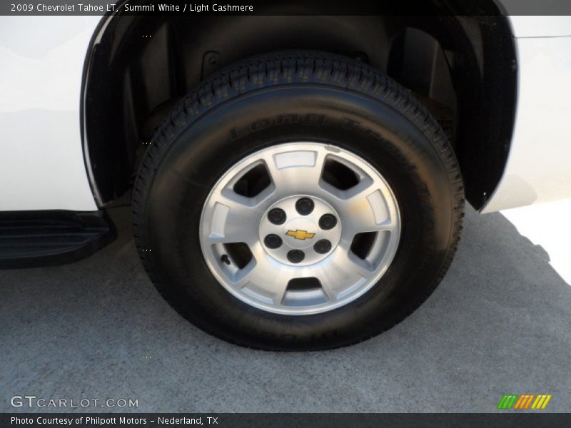 Summit White / Light Cashmere 2009 Chevrolet Tahoe LT