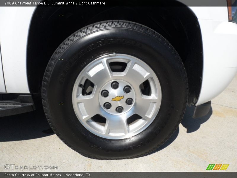 Summit White / Light Cashmere 2009 Chevrolet Tahoe LT