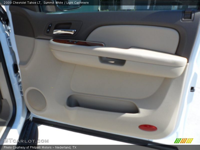 Summit White / Light Cashmere 2009 Chevrolet Tahoe LT