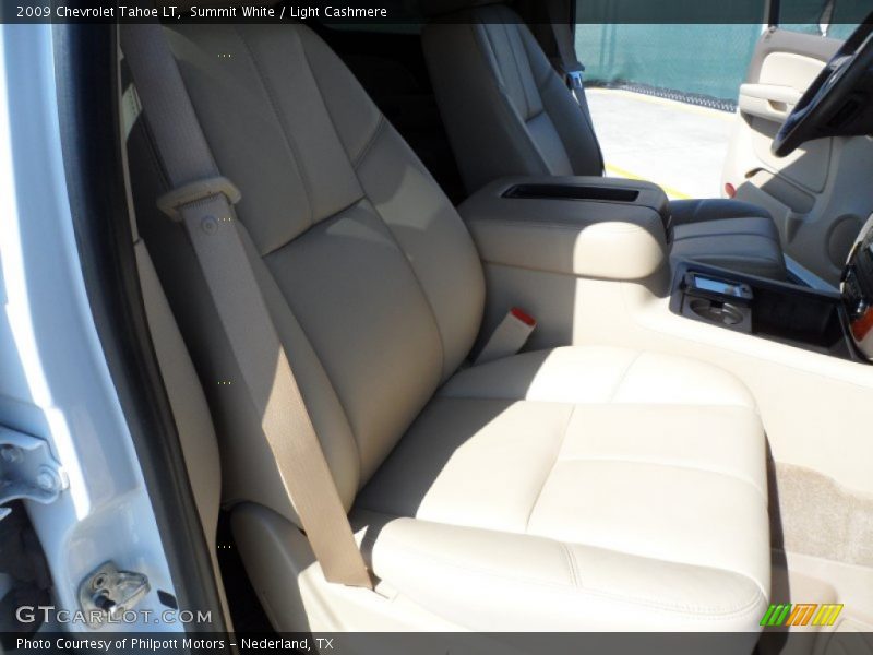 Summit White / Light Cashmere 2009 Chevrolet Tahoe LT