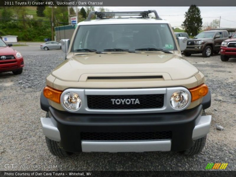 Quicksand / Dark Charcoal 2011 Toyota FJ Cruiser 4WD