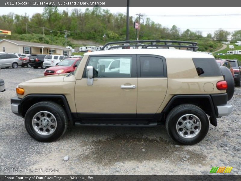 Quicksand / Dark Charcoal 2011 Toyota FJ Cruiser 4WD