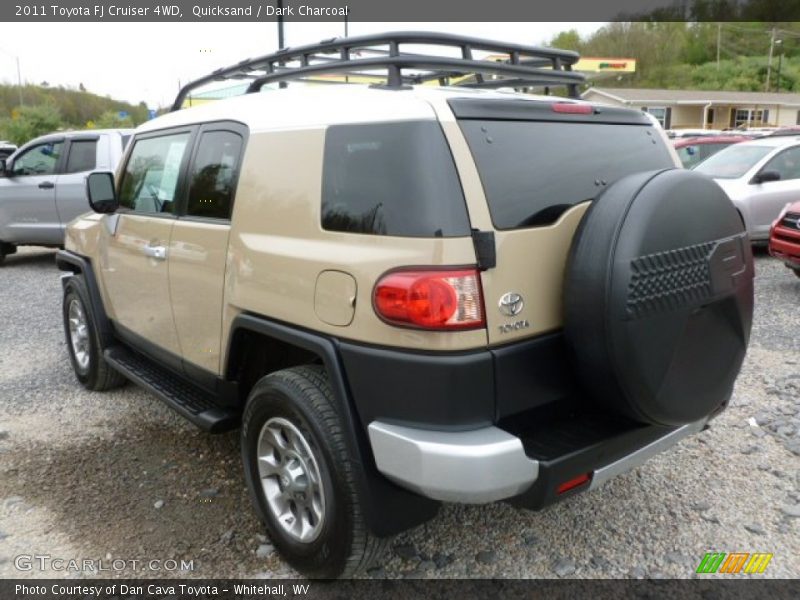 Quicksand / Dark Charcoal 2011 Toyota FJ Cruiser 4WD