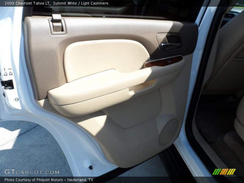 Summit White / Light Cashmere 2009 Chevrolet Tahoe LT