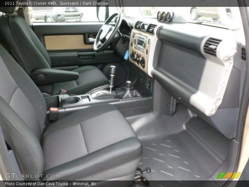 Quicksand / Dark Charcoal 2011 Toyota FJ Cruiser 4WD