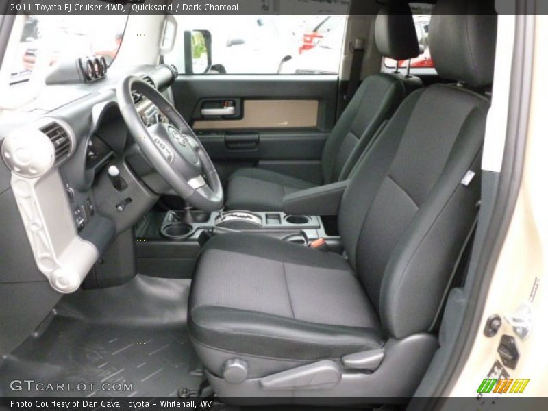 Quicksand / Dark Charcoal 2011 Toyota FJ Cruiser 4WD
