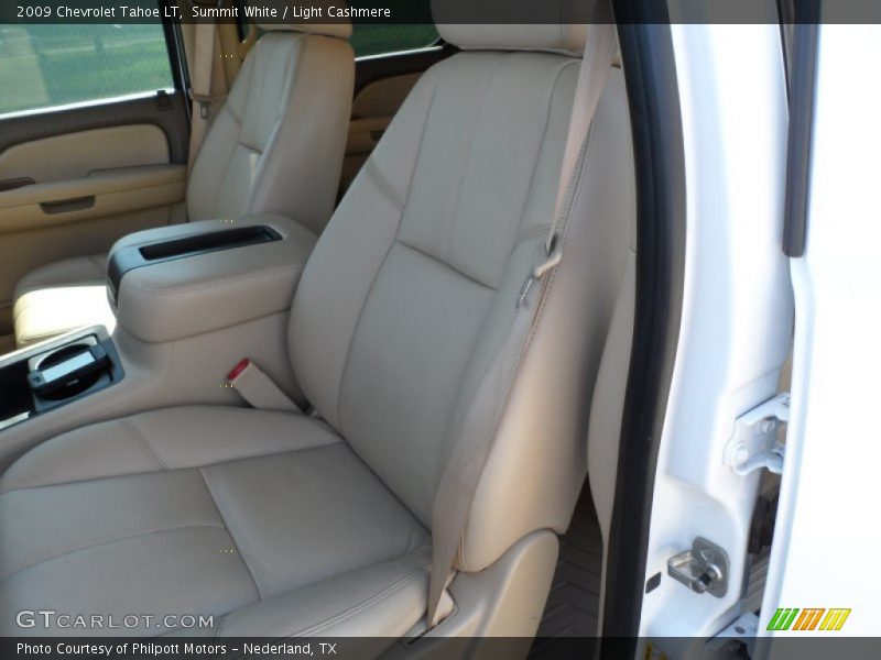Summit White / Light Cashmere 2009 Chevrolet Tahoe LT