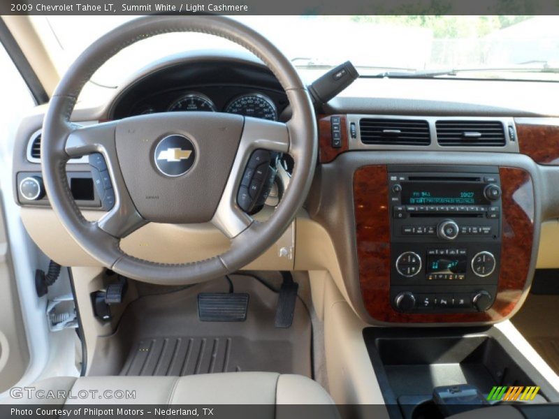 Summit White / Light Cashmere 2009 Chevrolet Tahoe LT