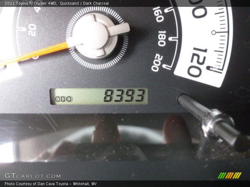 Quicksand / Dark Charcoal 2011 Toyota FJ Cruiser 4WD