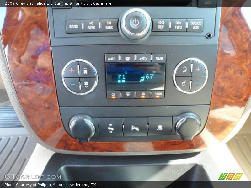 Summit White / Light Cashmere 2009 Chevrolet Tahoe LT