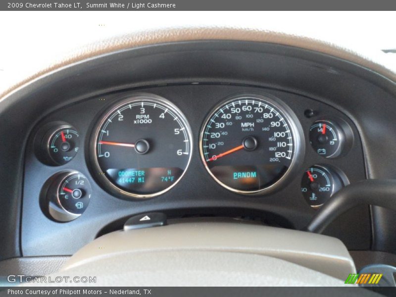 Summit White / Light Cashmere 2009 Chevrolet Tahoe LT