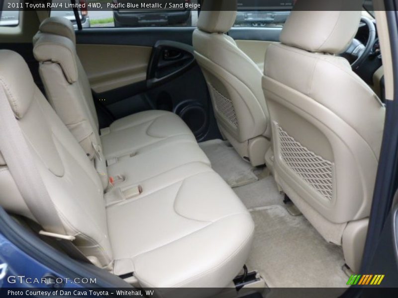Pacific Blue Metallic / Sand Beige 2011 Toyota RAV4 Limited 4WD