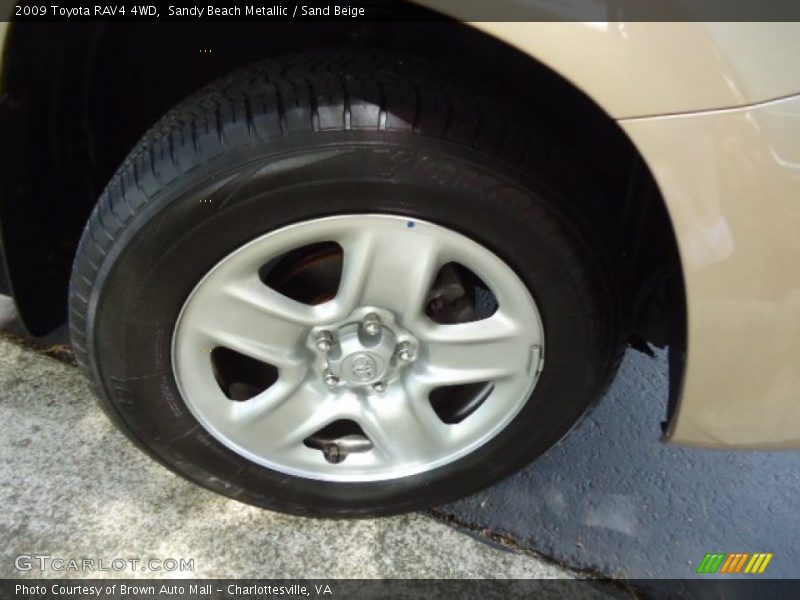 Sandy Beach Metallic / Sand Beige 2009 Toyota RAV4 4WD
