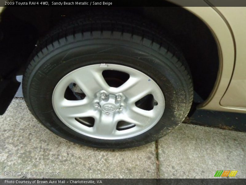 Sandy Beach Metallic / Sand Beige 2009 Toyota RAV4 4WD