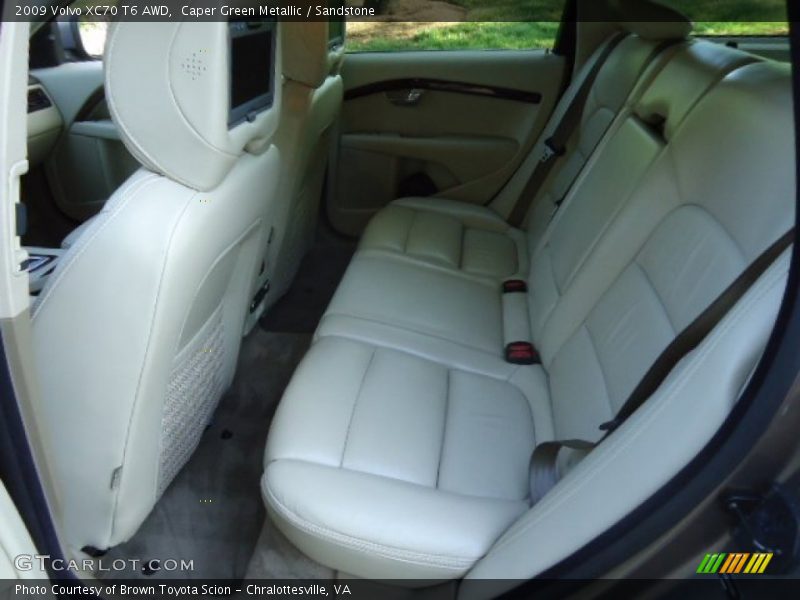 Caper Green Metallic / Sandstone 2009 Volvo XC70 T6 AWD
