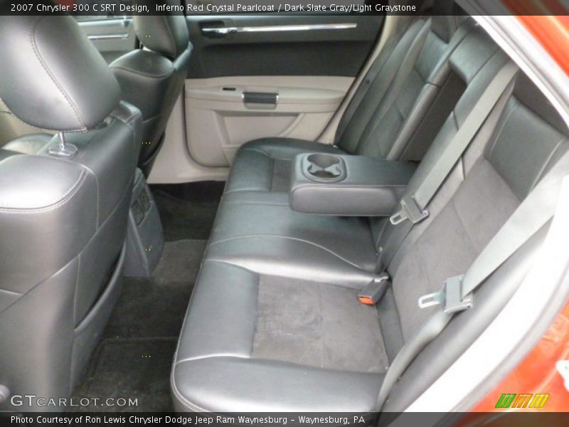 Inferno Red Crystal Pearlcoat / Dark Slate Gray/Light Graystone 2007 Chrysler 300 C SRT Design
