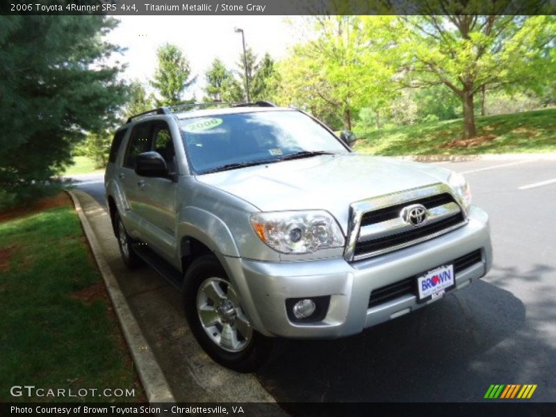 Titanium Metallic / Stone Gray 2006 Toyota 4Runner SR5 4x4