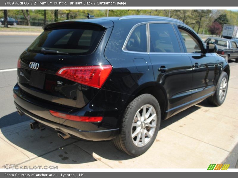 Brilliant Black / Cardamom Beige 2009 Audi Q5 3.2 Premium quattro