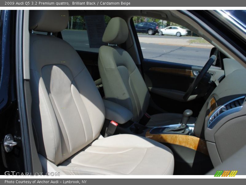 Brilliant Black / Cardamom Beige 2009 Audi Q5 3.2 Premium quattro