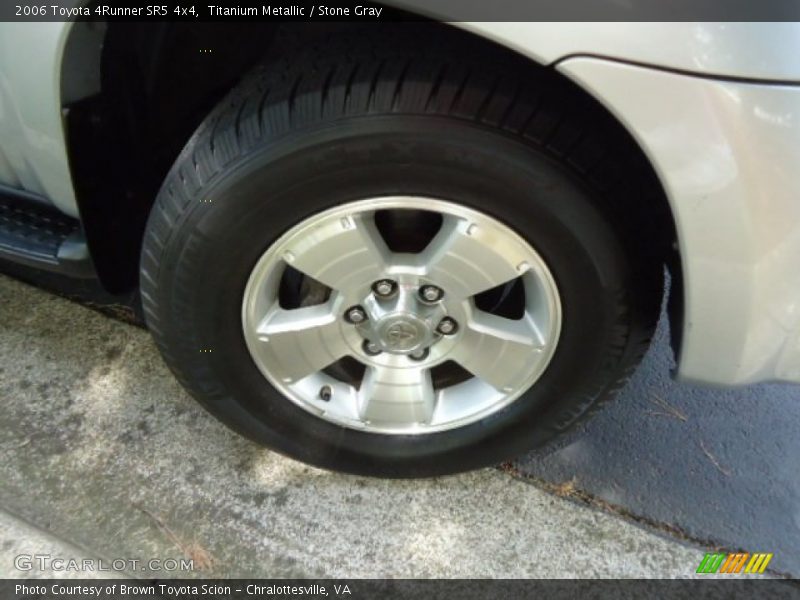Titanium Metallic / Stone Gray 2006 Toyota 4Runner SR5 4x4
