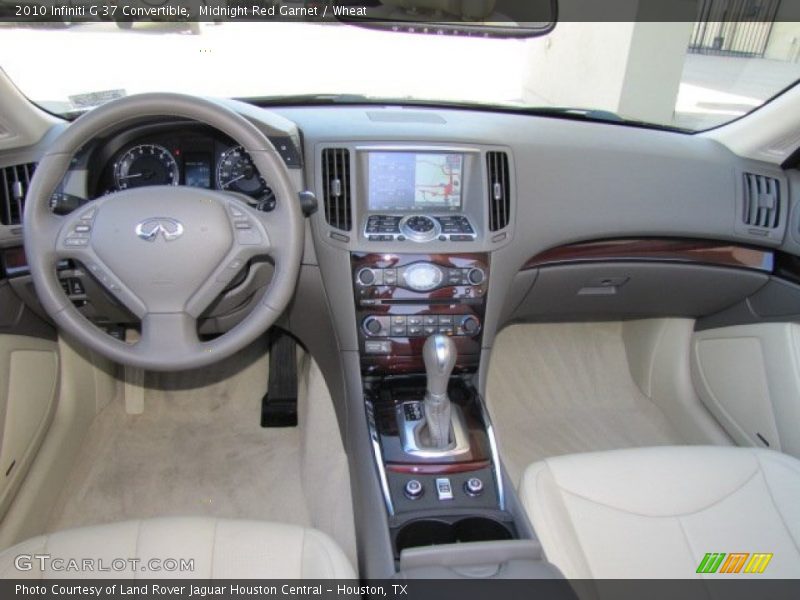 Midnight Red Garnet / Wheat 2010 Infiniti G 37 Convertible