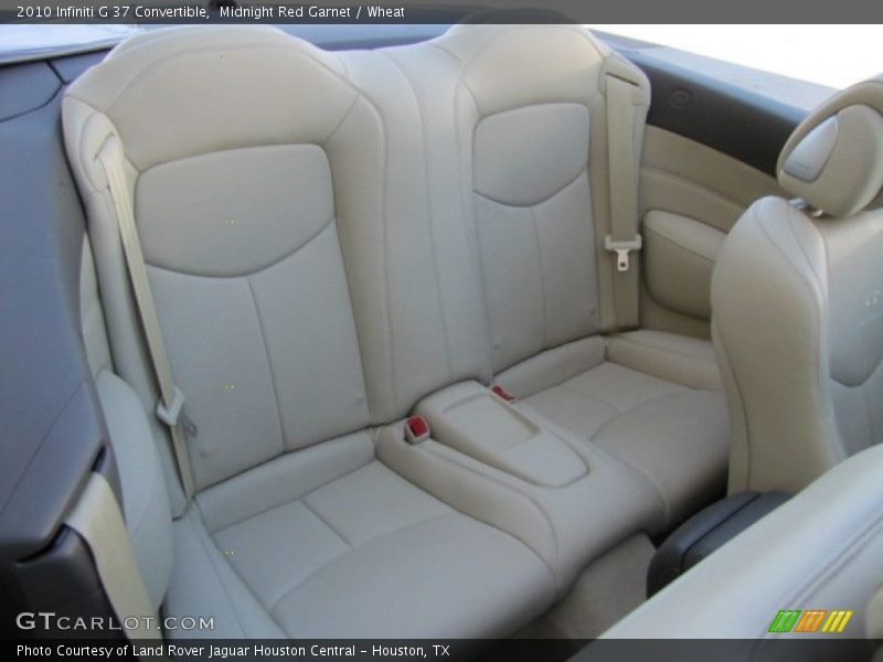 Midnight Red Garnet / Wheat 2010 Infiniti G 37 Convertible