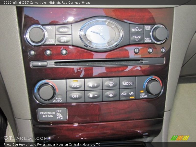 Midnight Red Garnet / Wheat 2010 Infiniti G 37 Convertible