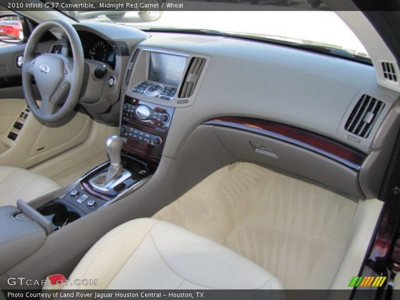 Midnight Red Garnet / Wheat 2010 Infiniti G 37 Convertible
