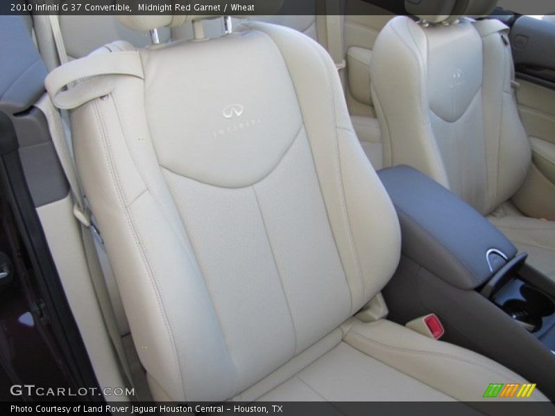 Midnight Red Garnet / Wheat 2010 Infiniti G 37 Convertible