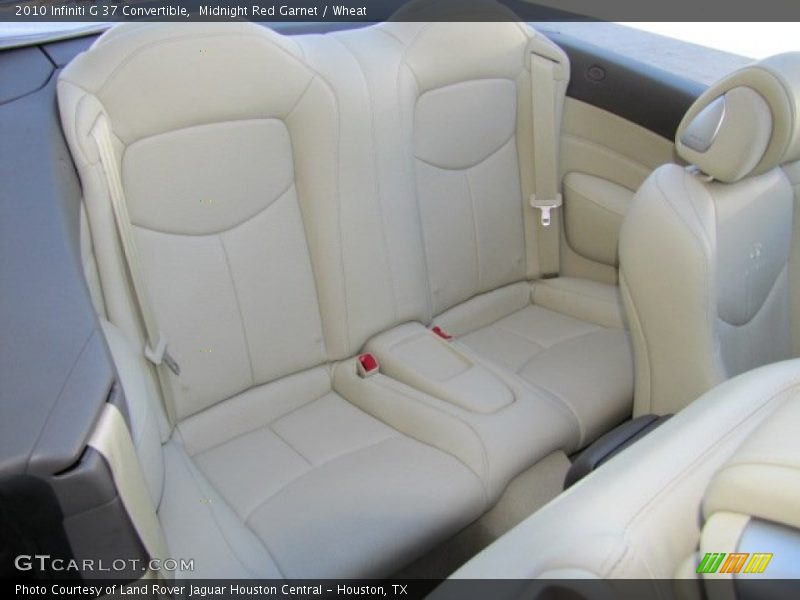Midnight Red Garnet / Wheat 2010 Infiniti G 37 Convertible