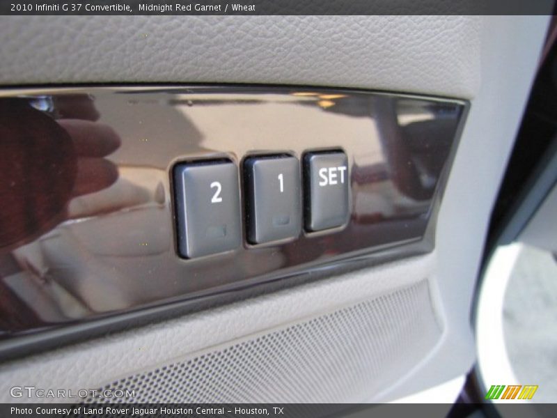 Midnight Red Garnet / Wheat 2010 Infiniti G 37 Convertible