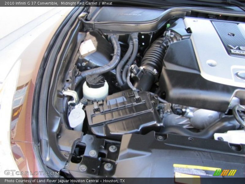 Midnight Red Garnet / Wheat 2010 Infiniti G 37 Convertible