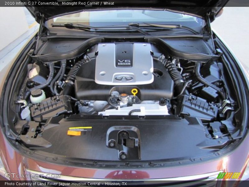 Midnight Red Garnet / Wheat 2010 Infiniti G 37 Convertible