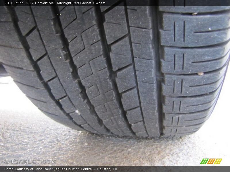 Midnight Red Garnet / Wheat 2010 Infiniti G 37 Convertible